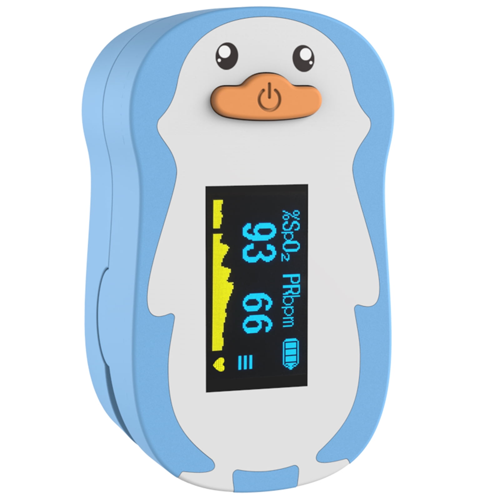 Vibeat FS20P Fingertip Pulse Oximeter for Kids and Children,Blue -  