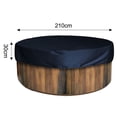 thumbnail image 2 of Housse de Baignoire Imperméable Extérieure Housse Universelle pour table et Chaises Extérieure Anti-Poussière et Protection Solaire, 2 of 5