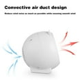 thumbnail image 6 of Clearance Space Heater for Indoor Use, 1500W Fast Electric Portable Ceramic Heaters with Thermostat, 4 Modes, 24H Timer, 70°Oscillating Room Heater with Remote for Office Bedroom Use, 2024 Upgraded, 6 of 7