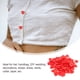 thumbnail image 4 of 100pcs Botones de forma de corazón Botones bonitos Resina Botones DIY Craft Accesorios (rojo), 4 of 5