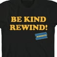 thumbnail image 2 of Bioworld Blockbuster Be Kind, Rewind Youth Black Short Sleeve Crew Neck Tee-XL, 2 of 7
