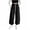 Black, variant on LIaqionyy Girls Cotton Joggers Baggy Sweatpants High Waisted Drawstring Fall Fashion Winter Clothes Jogger with Pockets