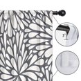 thumbnail image 4 of Blackout Kids Curtains,Light Dark Floral Burst Pattern Childrens Insulated Curtains Set Of 2,Bedroom Essentials,Toddler Room Decor 52x84in(132x213cm), 4 of 5