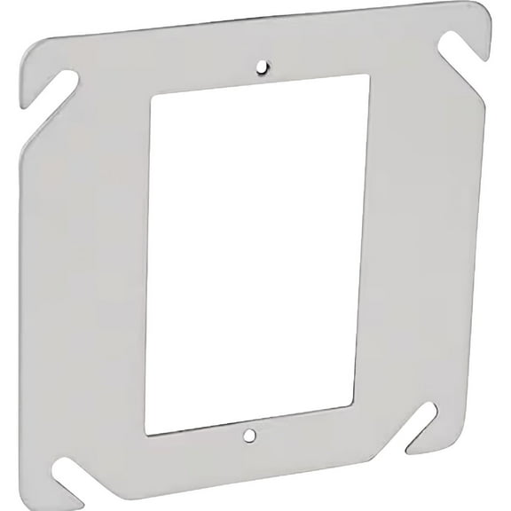 Southwire Flat 1-Device Combination 4 In. x 4 In. Square Device Cover 52C62A-UPC