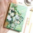 thumbnail image 2 of ipoul Large Spiral Notebook, B5, 8x10, Big, Hardcover, Lay-flat, Lined, Van Gogh Roses, 2 of 8