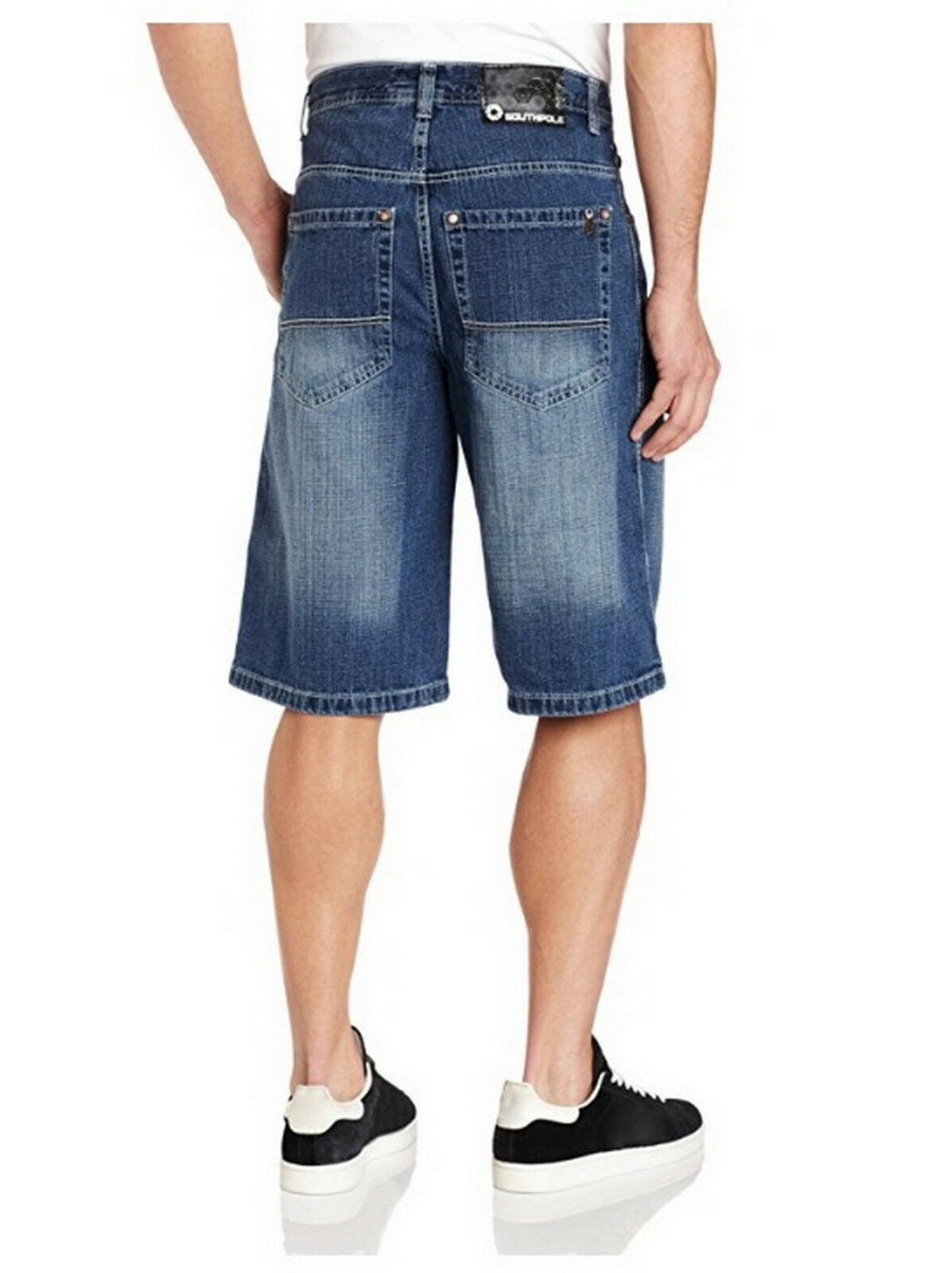 SOUTHPOLE - SOUTHPOLE Mens Core Denim Shorts - Size 29 - Walmart.com