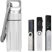 BIU-BOOM-Ledger Nano X S S Plus Case-Waterproof Fire-Resistant Safe Storage Crypto Wallet Accessory-Compatible Cryptocurrency USB Thumb Drive Device casefor Protecting