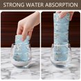 thumbnail image 6 of 4 Pcs Funny Kitchen Towels,Blue Christmas Tree Pattern Microfiber Dish Towels,Kitchen Tea Towels,Kitchen Towel Set (18" X 26"), 6 of 7