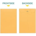 TRAHOO6x9 Clasp Envelopes \u2013 10 Pack Brown Kraft Catalog Envelopes