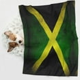 thumbnail image 5 of Jamaican-Flag Dog Blanket Soft Warm Flannel Cat Blanket Great Pet Throw for Cats Puppy Small Medium Large Dog, 5 of 7