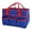 Blue and red, variant on Dense Pliable Garden Tool Storage Bag Multiple Pouches For Teachers School Materials Books Permanent Polyster Bag Strong Pulls