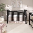 thumbnail image 6 of Dream On Me Violet 7-in-1 Convertible Crib Black, 6 of 10