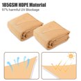 thumbnail image 3 of Yescom 2 Pack 13x10 Ft 97% UV Block Rectangle Sun Shade Sail HDPE Canopy Cover Net Park, 3 of 12