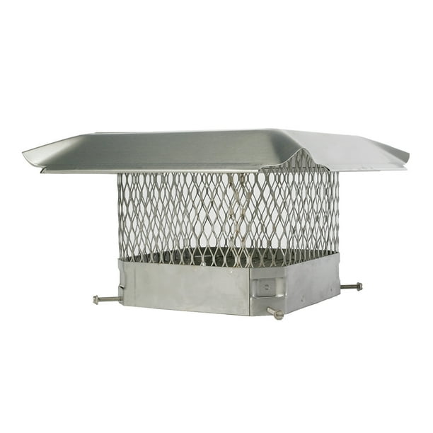 HYC Shelter Pro Stainless Steel Chimney Cap 5/8"18x18