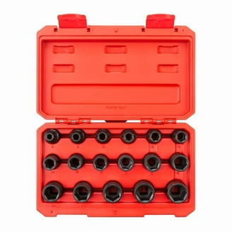 TEKTON 1/4" Drive 56-Piece Socket & Ratchet Set – 12-Point, Inch/Metric, Case Included (SKT05304)
