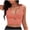 Watermelon Red, variant on Staron Women's Push Up Bikini Swimsuit High Cut Solid Color Strapless Bandeau Beachwear Vacation Swimwear, Purple M
