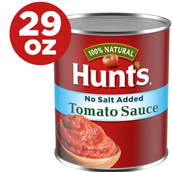 (5 Pack) Hunts Tomato Sauce No Salt Added 29 oz