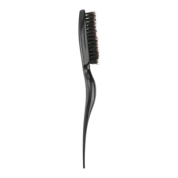 EeaseMX Cepillo de cerdas de jabalí para peluquería (negro)