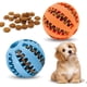 thumbnail image 1 of Dispensador de premios interactivo para perros, azul y naranja (paquete de 2) - Pelota de goma para cachorros y perros pequeños - Aburrimiento - Limpieza dental - Entrenamiento de inteligencia (6 cm), 1 of 5