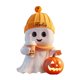 thumbnail image 1 of LUVCLS Colgante plano de fantasma de calabaza de Halloween 2D, decoración para fiesta de Halloween +, 1 of 7