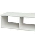 thumbnail image 7 of L-Shaped TV Stand for 55 Inch TV, Sectional Television Table with Storage case and Shelves, 2pcs L Shape Bookcase for Living Room Bedroom, Easy Assembly, White, 7 of 7