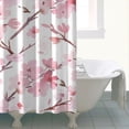 thumbnail image 5 of Waterproof Pioneer Shower Curtain 72x84 Inch Polyester Unique Cute Floral Shower Curtain for Bathroom Hotel Home Decor with 12 Plastic Hooks, 5 of 5
