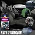thumbnail image 1 of Binmer Car Interior Leather And Plastic Coating Agent，Automotive Interior Leather Coating, Cleaning, Maintenance And Protection 120ML, 1 of 9