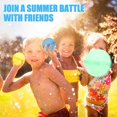 thumbnail image 4 of 12Pcs Reusable Water Balloons Bbiodegradable Water Balls Soft Silicone Water Balloons Self Sealing Quick Fill Summer Games for Kids, 4 of 5