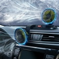 thumbnail image 3 of Car Fan 5V USB Universal Single Head Fan Portable Small Electric Cooling Fan 360 Degree Rotatable Car Cooler Fan 2 Speeds Strong Wind Cooling Air Fan for Car SUV Vehicle Truck Van, 3 of 9