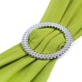 thumbnail image 4 of Chair Sashes for Wedding Stretch Chair Bands with Buckles Universal Elastic Chair Ties Bows for Party Folding Chairs Celebration Ceremony (Asakusa Green), 4 of 5