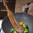 thumbnail image 3 of Spurtle Set, Spurtles Kitchen Gadgets As Seen On TV, 5PCS Acacia Wooden Spatula Spoon Utensil Set For Cooking, Stirring, Mixing, 3 of 4