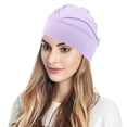 thumbnail image 1 of Turban Musulman pour Femmes Bonnet Solide Foulard Couvre-Chef, 1 of 4