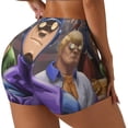 thumbnail image 2 of Gokiu Scooby-Doo Workout Shorts for Women Yoga Biker Shorts High Waisted Contour Gym Buttock Lift Legging, 2 of 7
