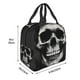 thumbnail image 3 of Easygdp Black White Hat Skull Bolsa Térmica Premium - Tela Oxford Impermeable, Gran Capacidad, Bolsillo Frontal, Unisex para Trabajo, Escuela, Actividades al Aire Libre y Picnics, 3 of 8