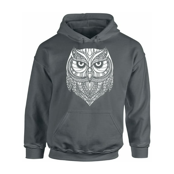 Awkward Styles Owl Unisex Hoodie Sweater for Men Patterned Hoodie for Women Men's Fashion Indian Collection Tracery Sweater Indian Pattern Hoodie Owl Hoodies Animal Sweatshirt Animals Hoodie