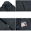 thumbnail image 5 of Tyhengta Men's Waterproof Ski Jacket Warm Winter Snow Coat Mountain Windbreaker Hooded Raincoat Cation Darkgray L, 5 of 8