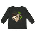 thumbnail image 3 of Inktastic Hanging with My Nana Boys or Girls Long Sleeve Toddler T-Shirt, 3 of 5