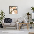 thumbnail image 2 of Stupell Industries Abstract Orange Spiral Arrangement Painting Black Framed Art Print Wall Art, Design by Melissa Wang, 2 of 7