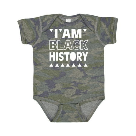 

Inktastic I Am Black History Gift Baby Boy or Baby Girl Bodysuit