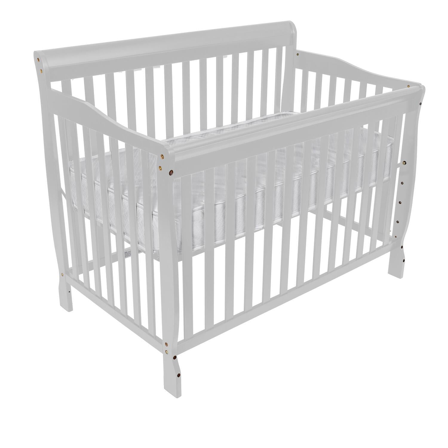 Fizzy Baby Full Size 4 in 1 Crib with 3 Positions , Grey
