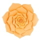 thumbnail image 3 of Flor de papel de bricolaje Sunnimix color naranja 40cm, 3 of 6