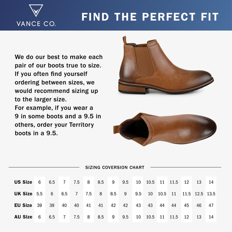 Vance Co. Mens Landon Wide Width Tru Comfort Foam Pull-on  display picture 2