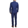 thumbnail image 5 of Raphael Men's Solid French Blue Regular Classic Fit Two Button Formal Suit, 5 of 5