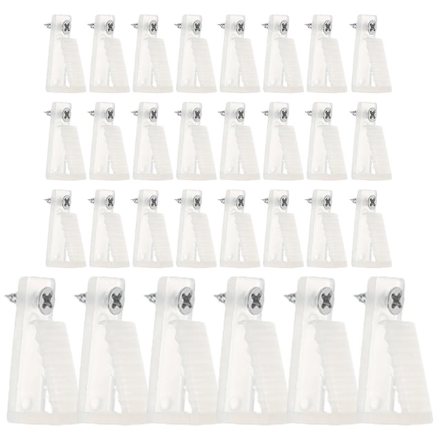 30pcs Lights Hanger Hooks Outdoor String Lights Hanging Hooks with Screws