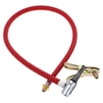 thumbnail image 4 of Manguera de bomba de bicicleta portátil y duradera, repuesto flexible, adaptador de compresor de aire para coche, motocicleta, bicicleta, manguera de bomba de aire roja, 4 of 5