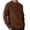 Coffee, variant on Pullover Sweaters for Men Long Sleeve Relaxed Fit Casual Crewneck Knit Sweater Fall Winter Clothes