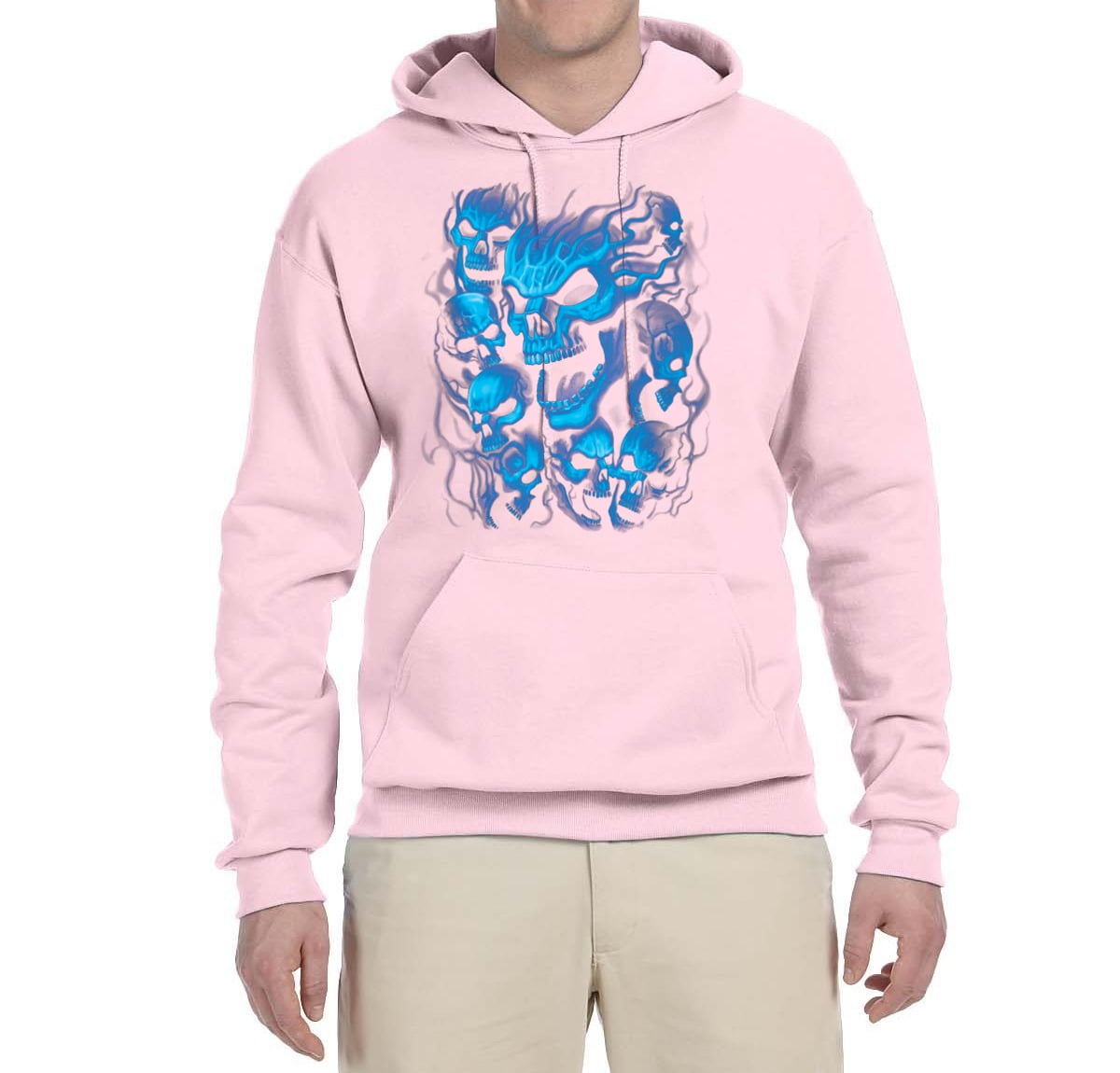 pink graphic hoodie