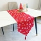thumbnail image 5 of 2 suministros de decoración navideña, banderas de mesa con estampado de lino, adornos de decoración de mesa, manteles individuales, 5 of 5