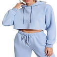 thumbnail image 1 of PENGXIANG Sweat à Capuche pour Femmes à Manches Longues, 1 of 5