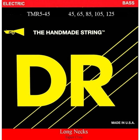 DR Strings Long Necks Taper Core Medium 5-String Bass